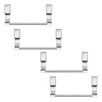 Kit 4 Peças Porta Toalha De Rosto Top Cromado Docol 00607306