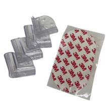 Kit 4 Peças Protetor De Canto Alto Para Mesa Vidro Madeira Kit 4 Peças Protetor De Canto Alto Para Mesa Vidro Madeira