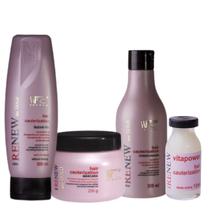 Kit 4 Pecas Renew WF 862ml para Com Proteção Térmica