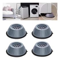 Kit 4 Peças Suporte Pé Máquina de Lavar Roupas Vibração Almofada Amortecedor De Borracha Pezinho Kit 4 Peças Suporte Pé Máquina de Lavar Roupas Vibração Almofada Amortecedor De Borracha Pezinho
