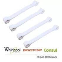 Kit 4 Peças Tirantes Borrachas Branca Brastemp E Consul - whirlpool Kit 4 Peças Tirantes Borrachas Branca Brastemp E Consul - whirlpool