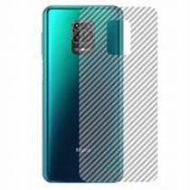 Kit 4 Películas Traseira de Carbono Redmi Note 9S
