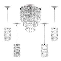 Kit 4 Pendentes Clearcrillic + Manucrillic