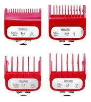 Kit 4 Pentes Disfarce Reforçado Engate Metálico Plástico Abs Kit 4 Pentes Disfarce Reforçado Engate Metálico Plástico Abs