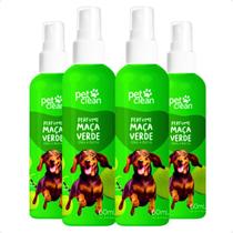 Kit 4 Perfume Maçã Verde Pet Clean - 60mL Kit 4 Perfume Maçã Verde Pet Clean - 60mL