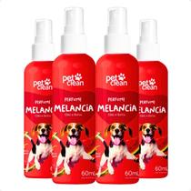 Kit 4 Perfume Melância Pet Clean - 60mL
