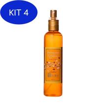 Kit 4 Perfume Para Interiores Âmbar 200 Ml