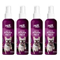 Kit 4 Perfume Pitanga Preta Pet Clean - 60mL Kit 4 Perfume Pitanga Preta Pet Clean - 60mL