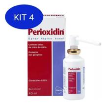 Kit 4 Perioxidin Spray 40 Ml - Lacer