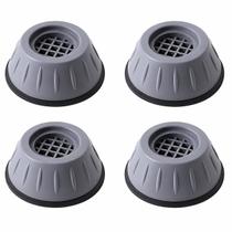 Kit 4 Pés de Máquina de Lavar Calços de Amortecedor de Vibração Ruídos Sapatas Almofadas Niveladores Antiderrapante Multiuso Lavadora Secadora