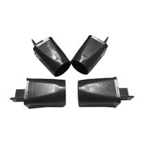 Kit 4 Pés Para Móveis Roupeiro Rack 6,5cm x 4cm