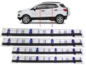 Kit 4 Pestanas Externas Nova Ecosport 2013 2014 2015 2016 2017 2018 2019 2020 Original Ford