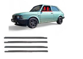 Kit 4 Pestanas Vidro Inteiriço P/ Fiat 147 Kit 4 Pestanas Vidro Inteiriço P/ Fiat 147