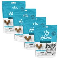 Kit 4 Petisco Hana Para Cachorro Filhote Puppy 80g Kit 4 Petisco Hana Para Cachorro Filhote Puppy 80g