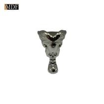 Kit 4 Pezinho Todo Trabalhado 2,44x3,61cm Caixa e Bandeja Artesanato