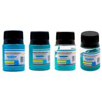 Kit 4 Pigmento Epóxi Pasta Corante Ange 50g Vip Resinas