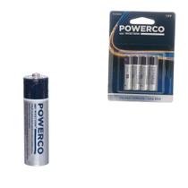 KIT 4 Pilhas AAA 1,5V Western Cartela Longa Duração