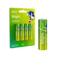 Kit 4 Pilhas Alcalina Palito Aaa Elgin Cartela Com 4 Unidades Kit 4 Pilhas Alcalina Palito Aaa Elgin Cartela Com 4 Unidades