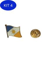 Kit 4 Pin Da Bandeira Do Estado Do Tocantins