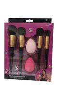 Kit 4 Pincéis+ 2 Esponjinhas Sabrina Sato