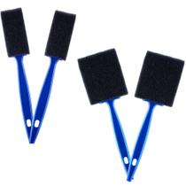 Kit 4 Pinceis De Espuma Para Detalhamento Automotivo Vonixx Kit 4 Pinceis De Espuma Para Detalhamento Automotivo Vonixx