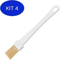 Kit 4 Pincel De Cozinha 18Cm Cerdas Nylon Fackelmann