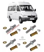 Kit 4 Pino Dobradiça Porta Dianteira Inf Sup Sprinter Tds