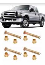 Kit 4 Pino Dobradiça Portas Inf Sup F250 F350