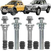 Kit 4 pino guia da pinça freio dianteiro akebono l200 g2 sport outdoor 03/12 - frontier g2 2.8 mwm 02/08- jac j6 (2 ld)