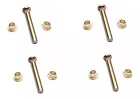 Kit 4 Pinos E Buchas Dobradiça Porta Diant/ Tras Frontier