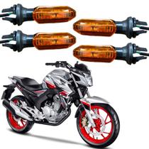 Kit 4 pisca led cb twister fan 160 titan 160 start 160