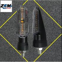 Kit 4 Pisca Led Seta Sequencial Cb250 Twister Titan 160