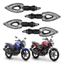 Kit 4 Pisca Seta Led Fazer 150 250 Factor 125 150 Fz15 Fz25