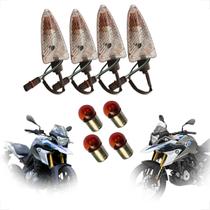 Kit 4 Piscas Dianteiro e Traseiro Completo Moto BMW 310s e BMW GS 650 todos os Anos