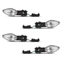 Kit 4 piscas modelo original c/ chicote e coxim cb 250 twister Kit 4 piscas modelo original c/ chicote e coxim cb 250 twister