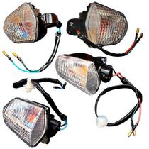 Kit 4 Piscas Seta Completos Cristal Popi 110 2016 a 2024 e Pop 110i es 2025