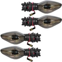 Kit 4 piscas seta dianteiro traseiro CG125 CG150 CG160 Fan Titan Start 2014 em diante Kit 4 piscas seta dianteiro traseiro CG125 CG150 CG160 Fan Titan Start 2014 em diante