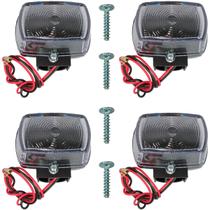 Kit 4 piscas seta dianteiro traseiro XR200R XLR125 XR250 Tornado NXR125 NXR150 Bros Pop100