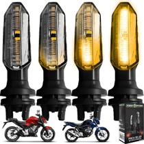 Kit 4 Piscas Seta Led Para Twister Cg Titan Xre Cb250 160