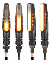 Kit 4 Piscas Seta Led Xre Cb300 Bros Cg Titan Fan 150 Sequencial