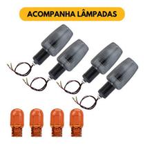 Kit 4 Piscas Seta Universal Titan Fan 125/150 Ano 00 a 13