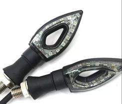 Kit 4 Piscas Setas Led Universal Moto Titan Fazer Cb