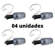 Kit 4 Piscas Universal Honda Cg Titan 2000 Cristal - AWA
