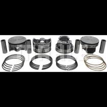 Kit 4 Pistão com anel Fiat Palio 2010 a 2019 Metal Leve Kit 4 Pistão com anel Fiat Palio 2010 a 2019 Metal Leve