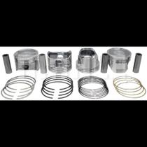 Kit 4 Pistão com anel Fluence 2012 a 2014 Metal Leve