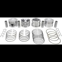 Kit 4 Pistão com anel Vw Saveiro 2000 a 2005 Metal Leve Kit 4 Pistão com anel Vw Saveiro 2000 a 2005 Metal Leve
