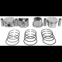 Kit 4 Pistão com anel Xsara Picasso 2005 a 2012 Metal Leve