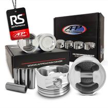 Kit 4 Pistão Forjado Côncavo Vw Ap 2.0T 8v + Pinos + Anéis Kit 4 Pistão Forjado Côncavo Vw Ap 2.0T 8v + Pinos + Anéis