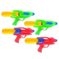 Kit 4 Pistolas de Água Arminha de Água Brinquedo 400ml - Toy Master