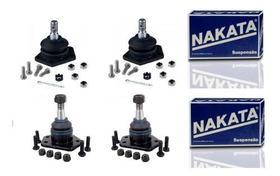 Kit 4 Pivô Suspensão Superior Inferior S10/Blazer Nakata N3023/N3012